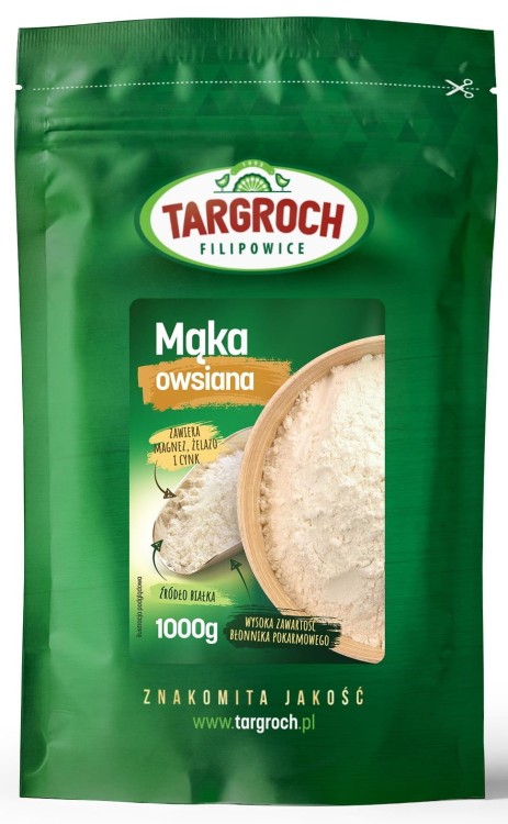Mąka Owsiana 1kg TARGROCH