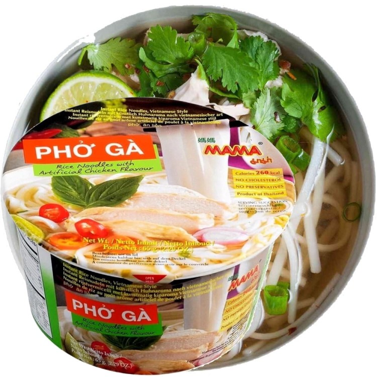 Zupka Pho Ga Makaron Ryżowy z Kurczakiem Vermicelli Cup 65g MAMA