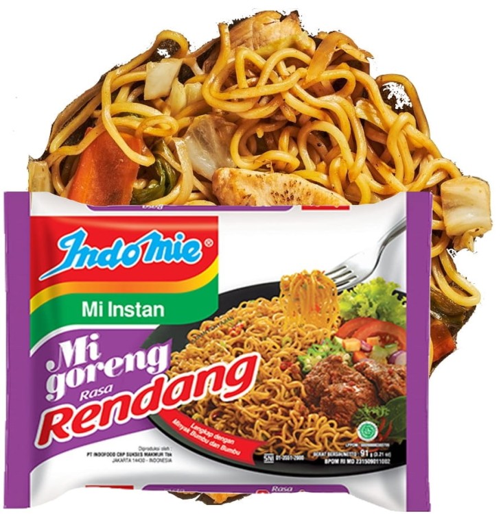 Zupka Mi Goreng Rendang Indonezyjska 80g INDOMIE