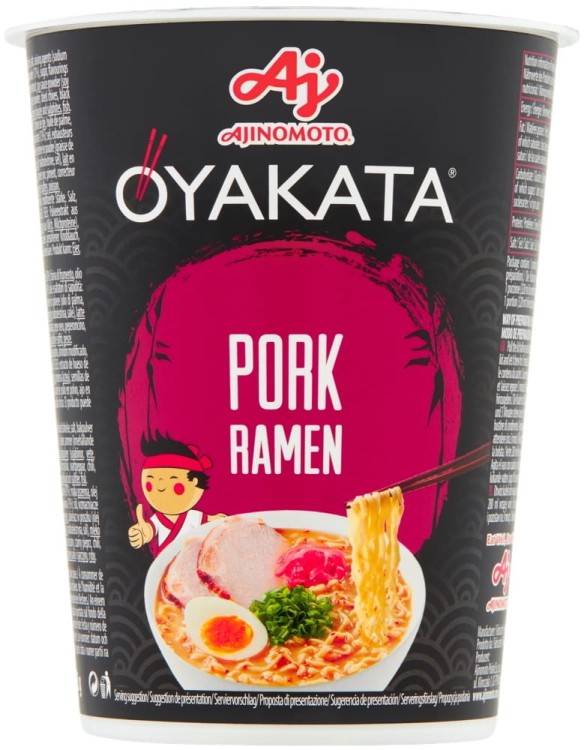 Zupka Ramen Wieprzowina 62g Kubek Cup OYAKATA