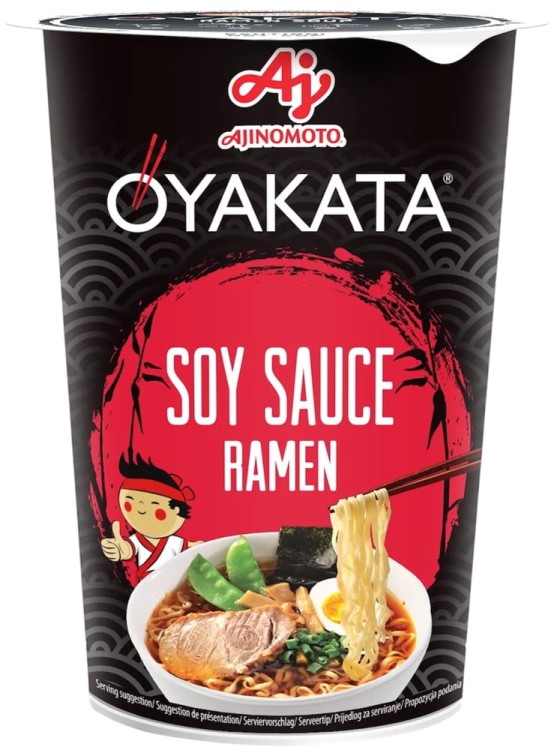 Zupka Ramen Sos Sojowy 63g Kubek Cup OYAKATA