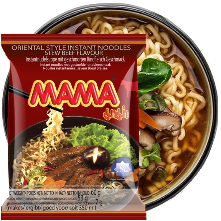 Zupka o Smaku Gulaszu Wołowego Tajska 60g MAMA