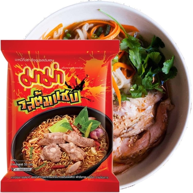 Zupka o Smaku Wieprzowiny Tom Saab Tajska 55g MAMA