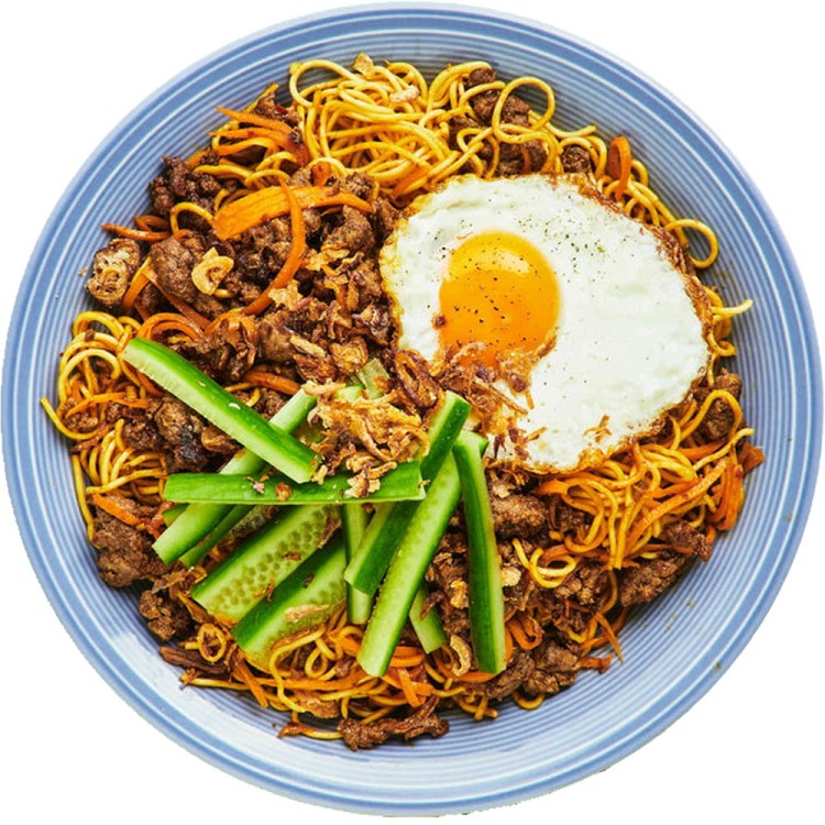 Indonezyjski Makaron Zupka Stir Fry MI GORENG PEDAS Hot & Spicy Instant Noodles 80g INDOMIE