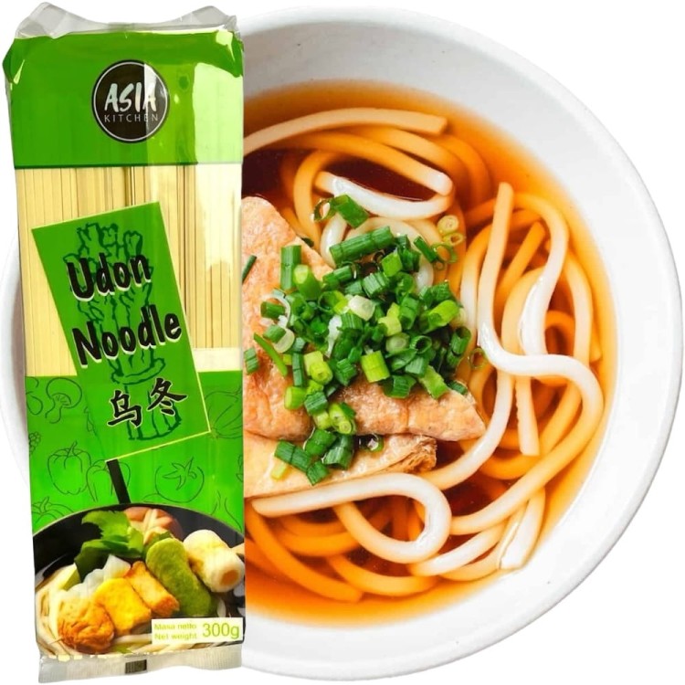 Makaron Pszenny Udon Japoński Suchy 300g ASIA KITCHEN