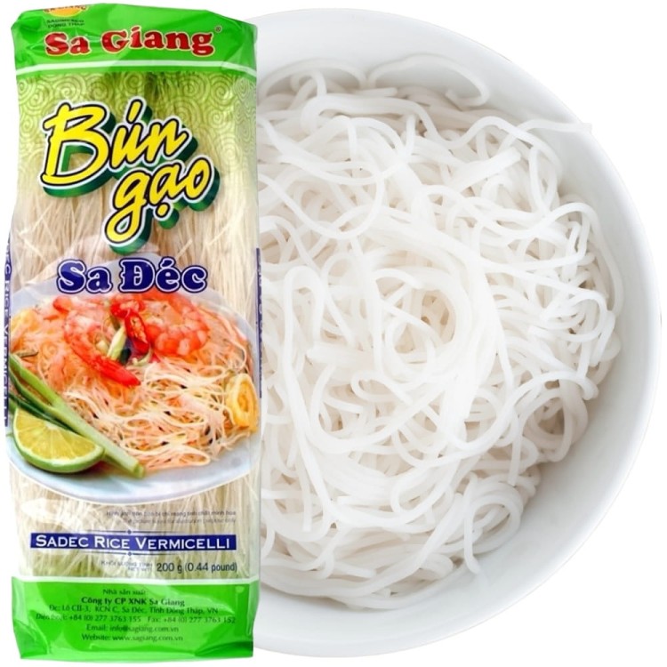 Makaron Ryżowy Wietnamski Nitki 200g SA GIANG
