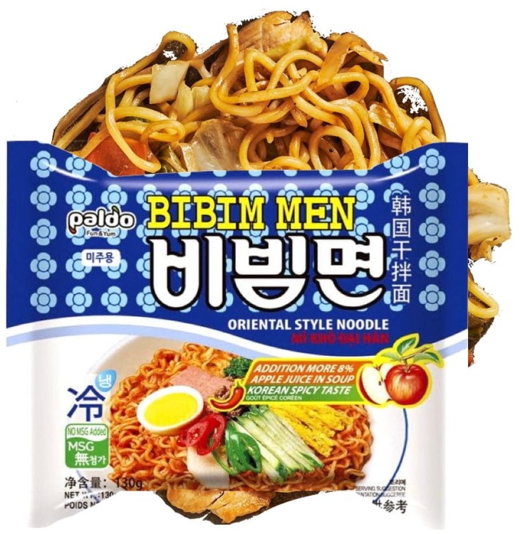 Makaron Instant Orientalny Bibim Men 130g PALDO