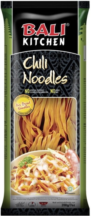 Makaron Pszenny Instant z Papryczką Chili 200g BALI KITCHEN