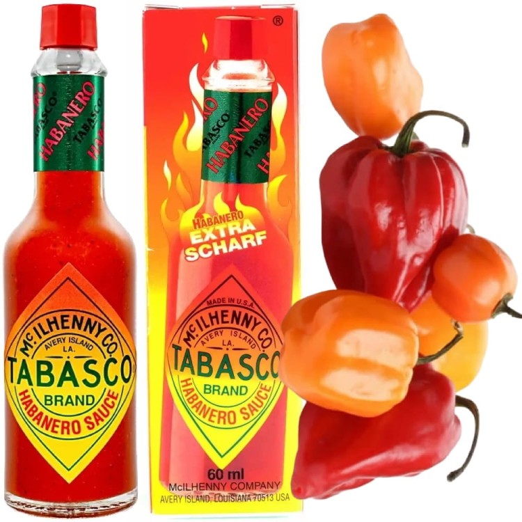 Sos Chili Tabasco Habanero Sauce USA 60ml MCILHENNY CO.