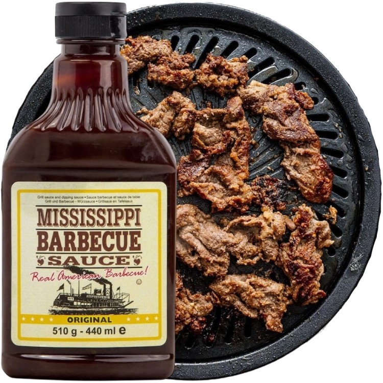 Sos Do Grilla Barbecue Original 510g MISSISSIPPI BARBECUE SAUCE