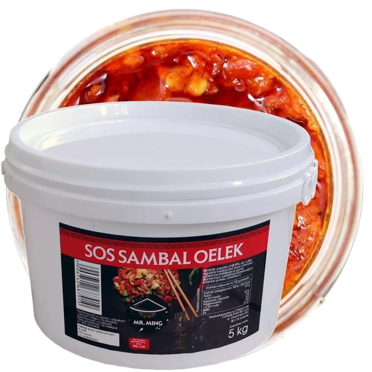 Sos Chilli Sambal Oelek 5kg MR. MING