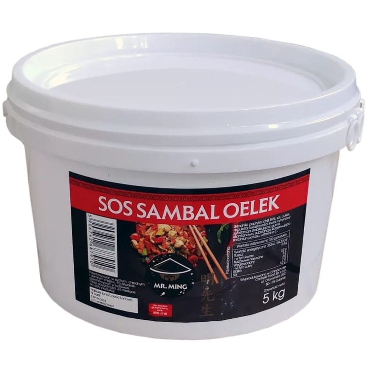 Sos Chilli Sambal Oelek 5kg MR. MING