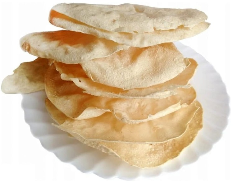 Indyjskie Placki Poppadums Madras Pikantne 12-15 Sztuk 112g TRULY INDIAN