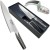 Global Japoński Zestaw Nóż Szefa Kuchni 20cm G-2 i Ostrzałka MinoSharp G-2220GB