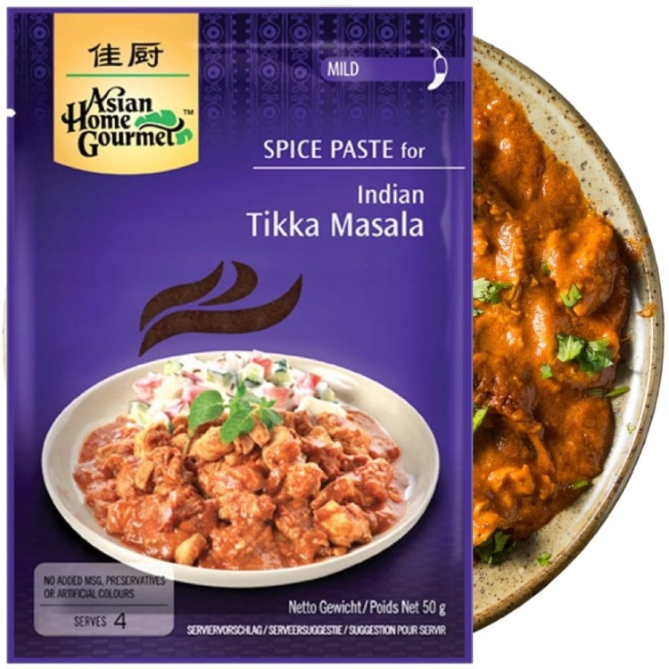Pasta Do Indonezyjskiego Curry Tikka Masala 50g ASIAN HOME GOURMET