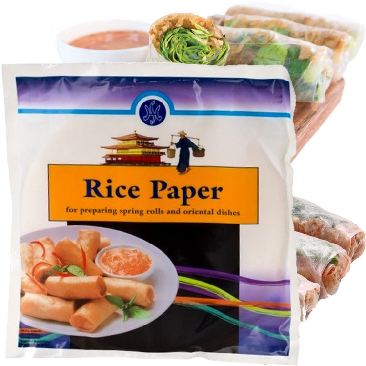 Papier Ryżowy Okrągły 22cm Bezglutenowy 200g HS