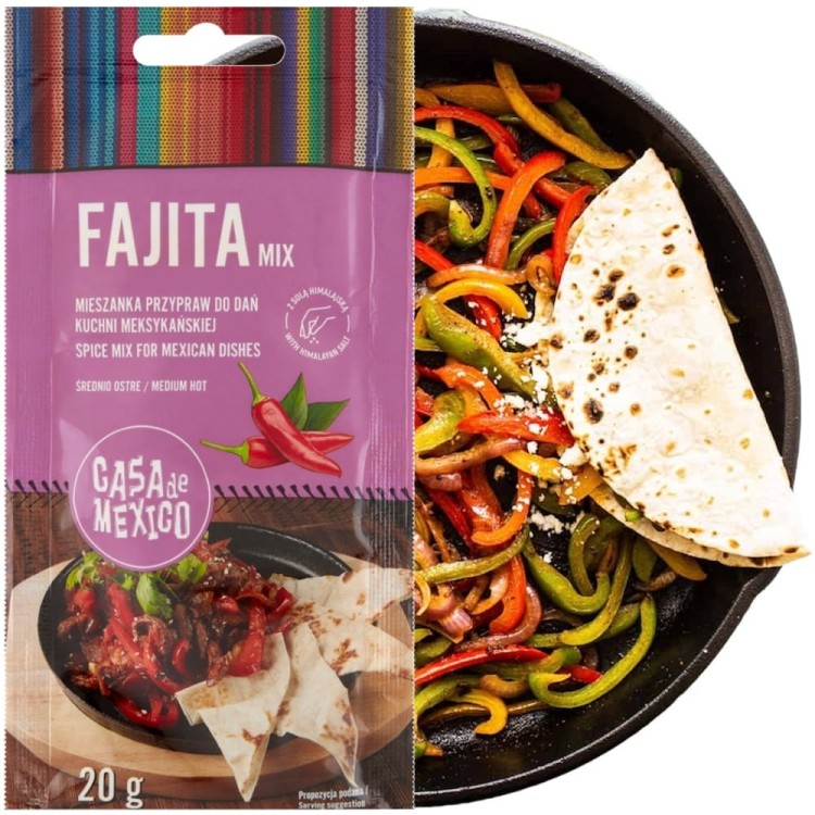 Przyprawa Do Fajita 20g CASA DE MEXICO