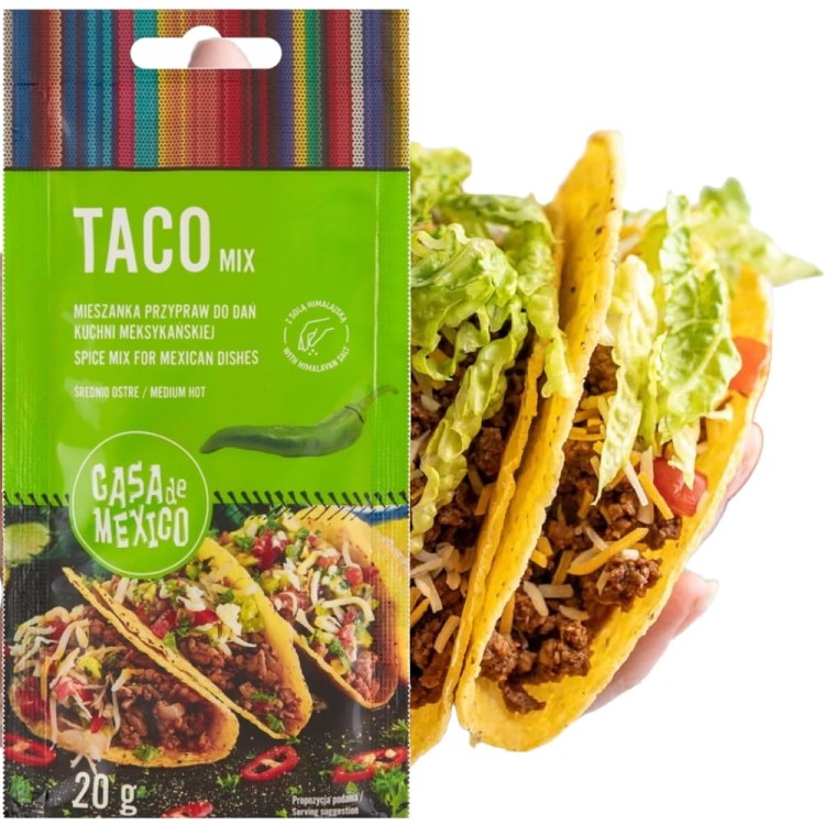Przyprawa Do Taco 20g CASA DE MEXICO