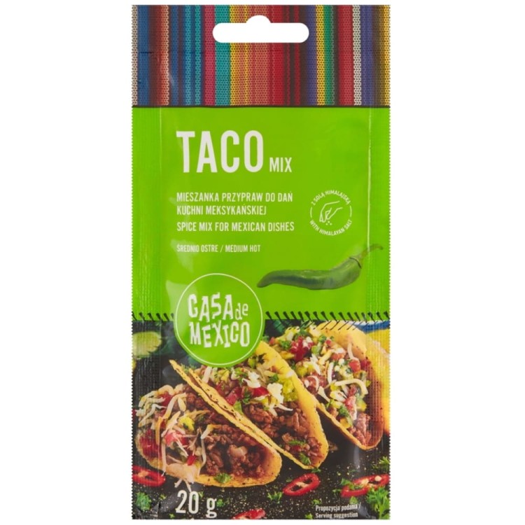 Przyprawa Do Taco 20g CASA DE MEXICO