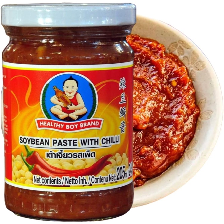 Pasta Sojowa z Chilli Naturalnie Fermentowana 245g HEALTHY BOY BRAND