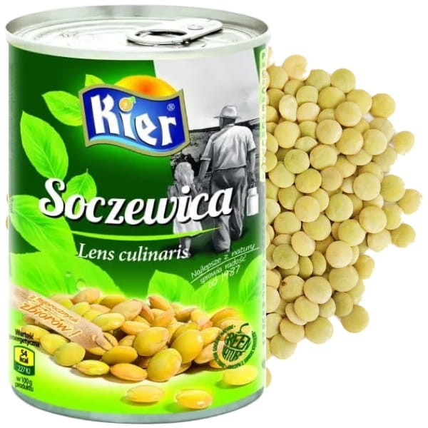 Soczewica Konserwowa w Puszce 400g KIER