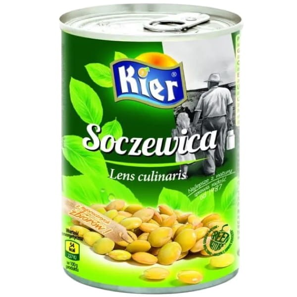 Soczewica Konserwowa w Puszce 400g KIER
