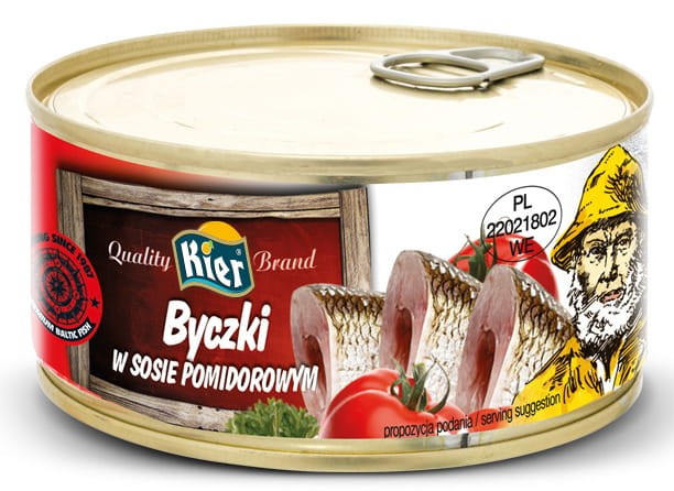 Byczki w Sosie Pomidorowym 300g KIER