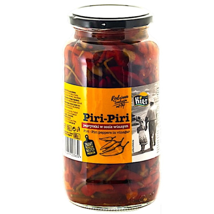 Hiszpańskie Papryczki Piri-Piri 950g KIER