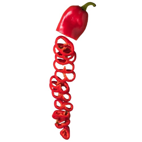 Papryka Czerwona Ostra Jalapeno Nacho Plastry 3000g KIER
