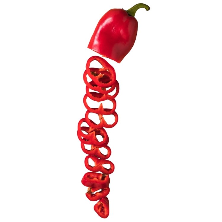 Papryka Czerwona Ostra Jalapeno Nacho Plastry 3000g KIER