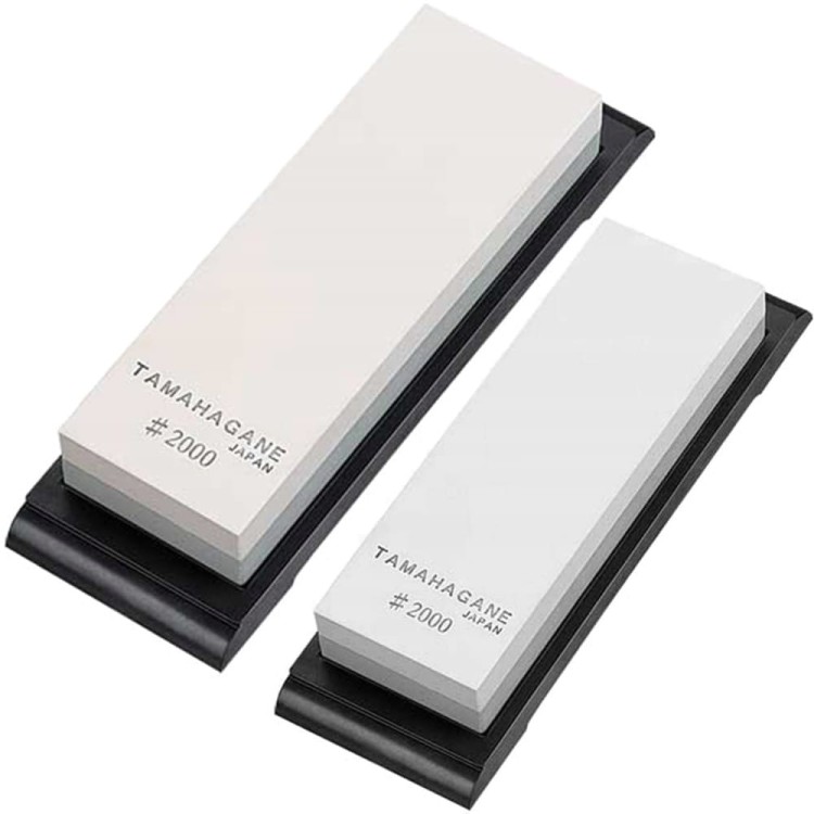 Tamahagane Japoński Kamień Do Ostrzenia Noży Dwustronny Gradacja 2000/400