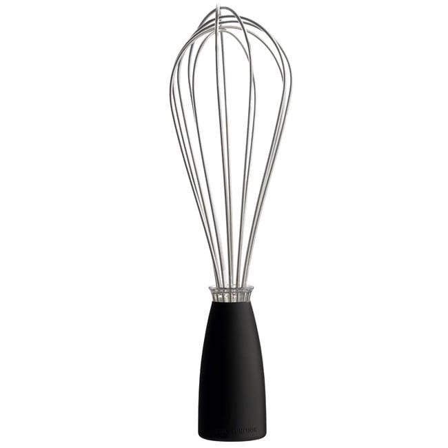 Trzepaczka Powlekana Silikonem Czarna Premium Wysokość 25cm STEEL-FUNCTION