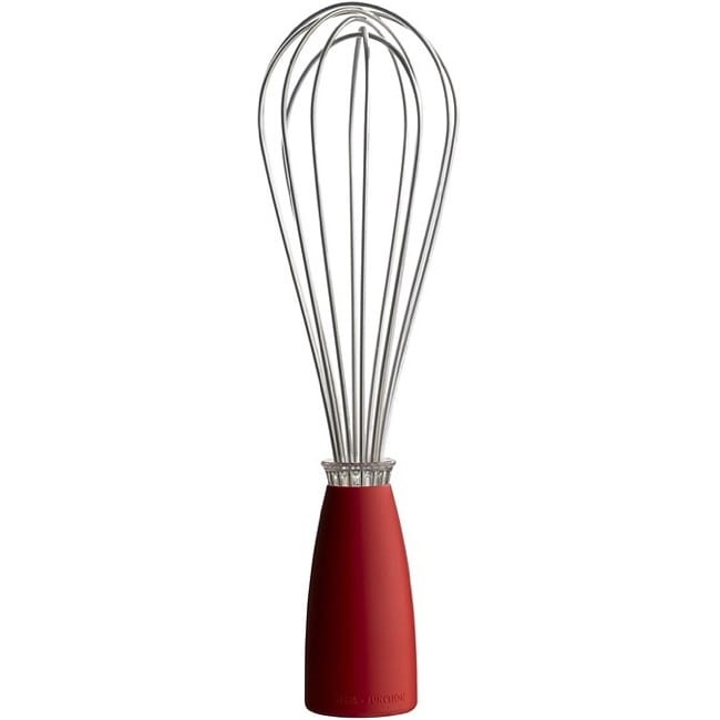 Trzepaczka Powlekana Silikonem Czerwona Premium Wysokość 25cm STEEL-FUNCTION