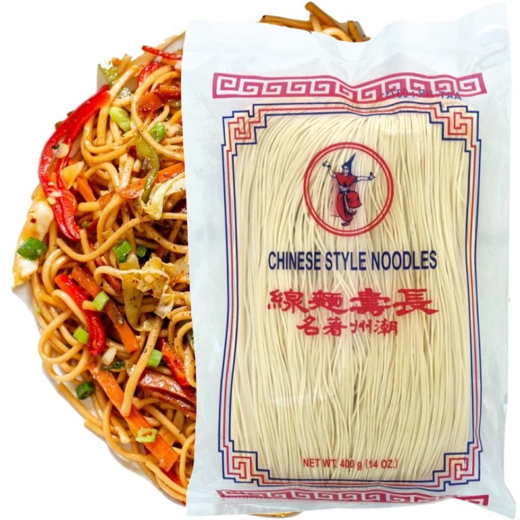 Makaron w Stylu Chińskim Biały 400g THAI DANCER