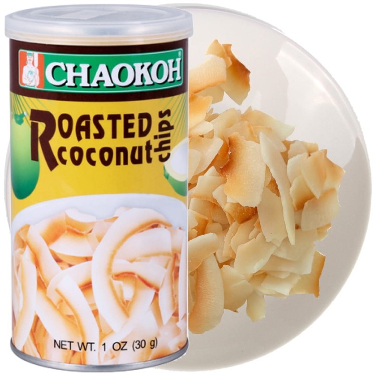 Prażone Chipsy Kokosowe 30g CHAOKOH