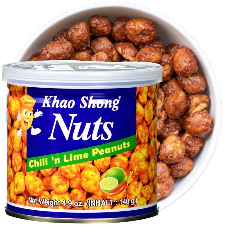Orzeszki z Chili i Limonką 140g KHAO SHONG