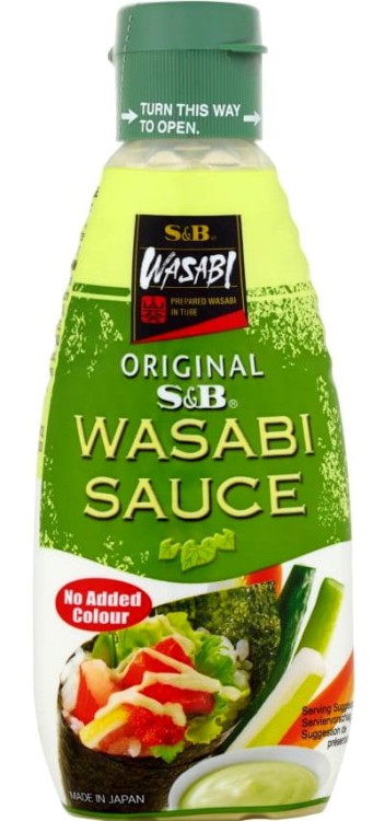 Japoński Sos Do Sushi Wasabi 170g S&B