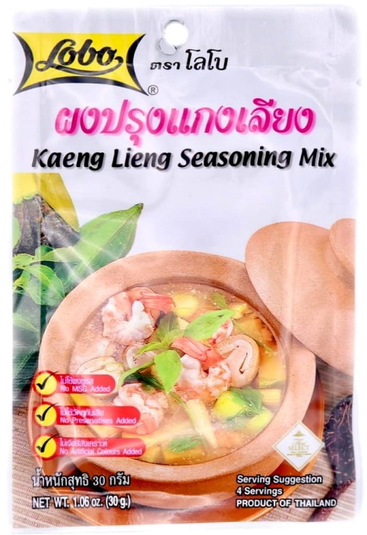 Przyprawa Do Zupy Warzywno Krewetkowej Kaang Lieng Saszetka 30g LOBO