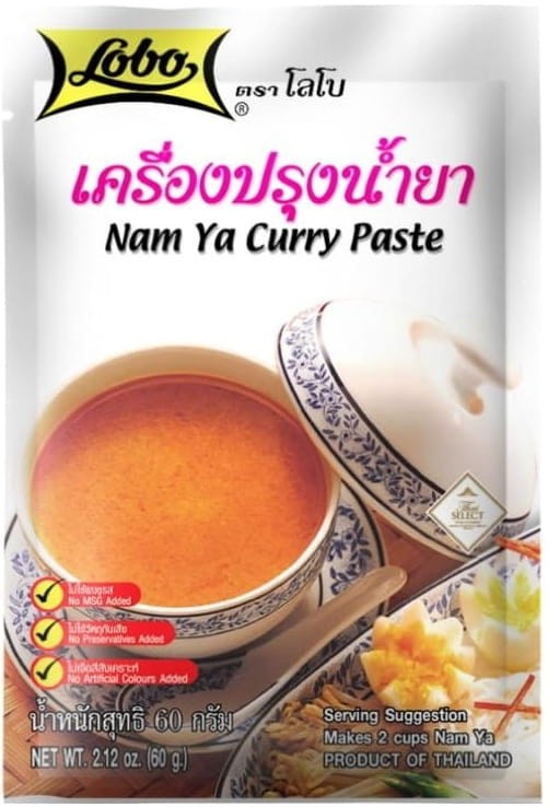 Pasta Nam Ya Curry Saszetka 60g LOBO