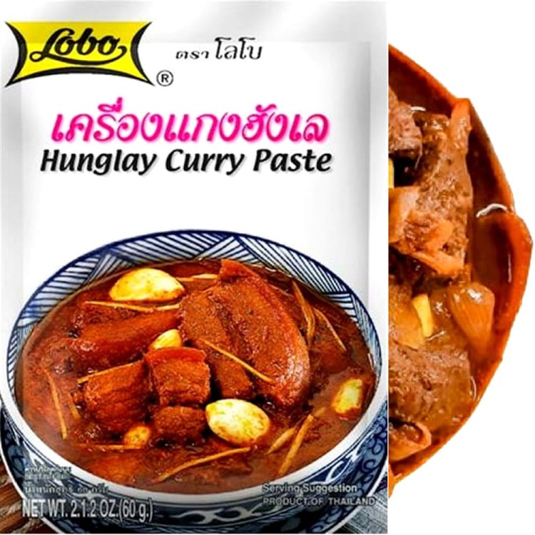 Pasta Curry Hunglay Saszetka 60g LOBO