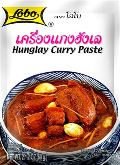 Pasta Curry Hunglay Saszetka 60g LOBO