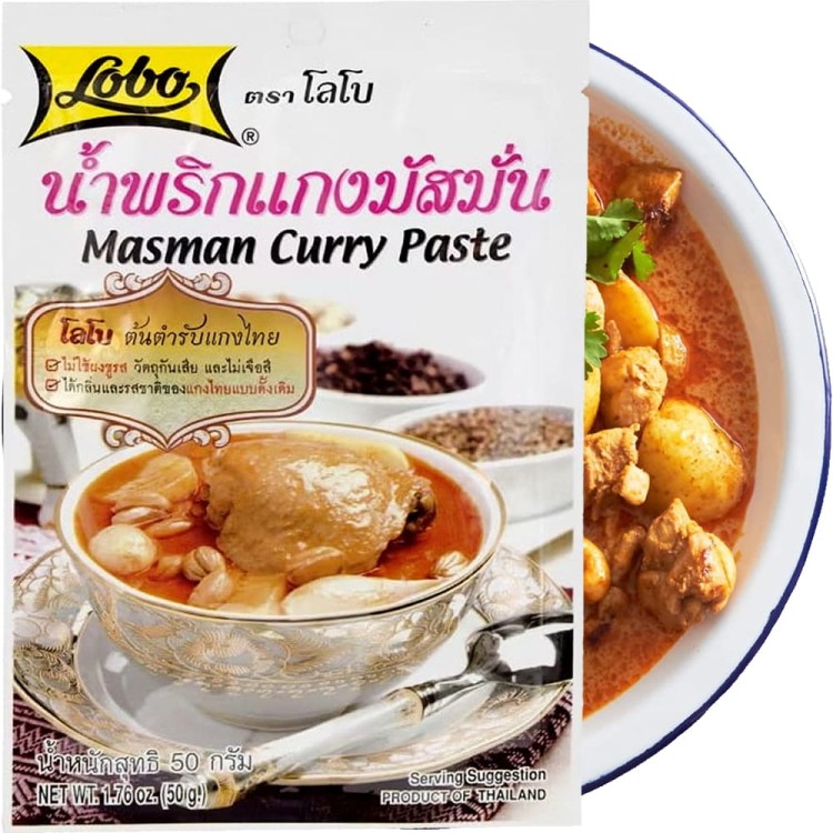 Pasta Curry Masman Saszetka 50g LOBO