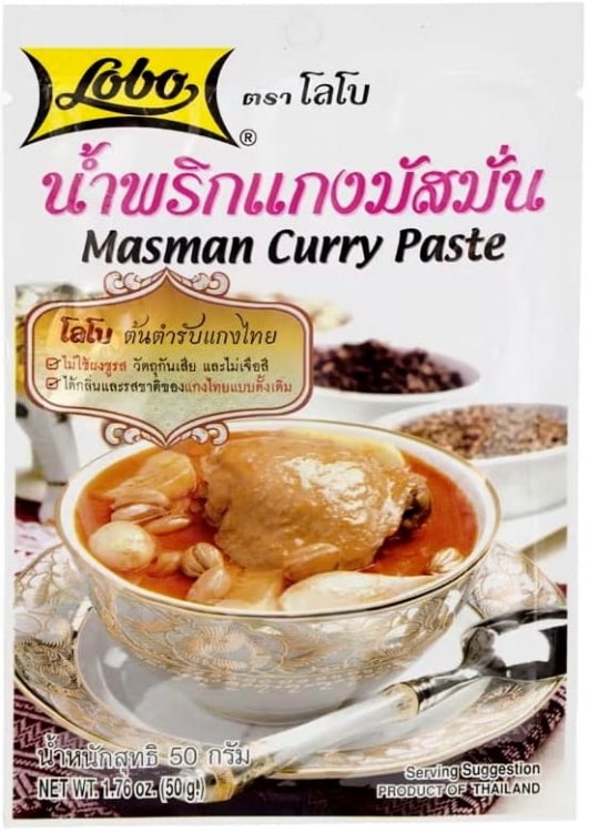Pasta Curry Masman Saszetka 50g LOBO