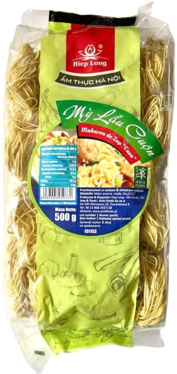 Makaron Pszenny Do Zupy Zwijany 500g HIEP LONG