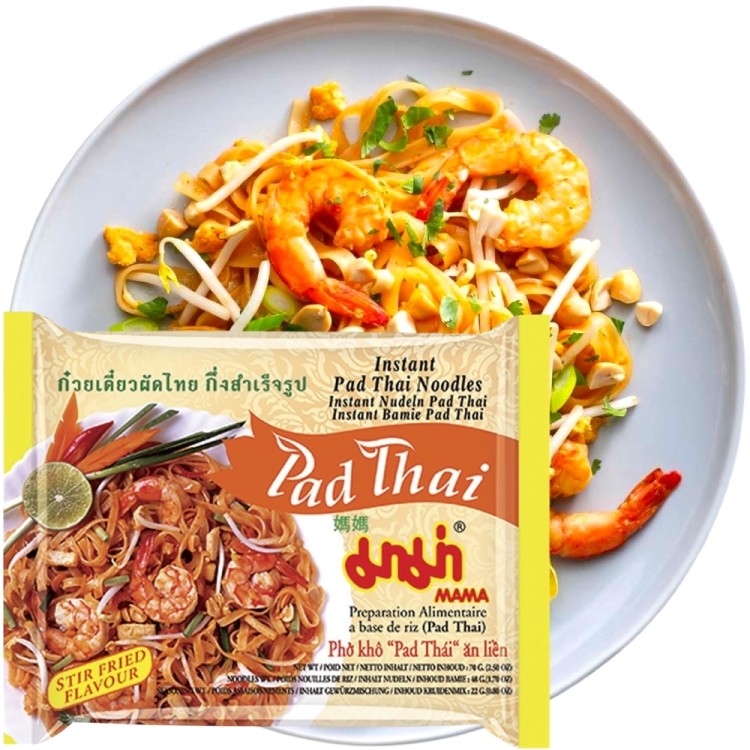 Tajska Zupka Błyskawiczna Makaron Ryżowy Instant Pad Thai 70g MAMA