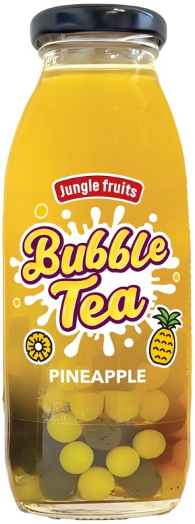 Napój Herbaciany z Pękającymi Kuleczkami Bubble Tea Ananas 300ml JUNGLE FRUITS