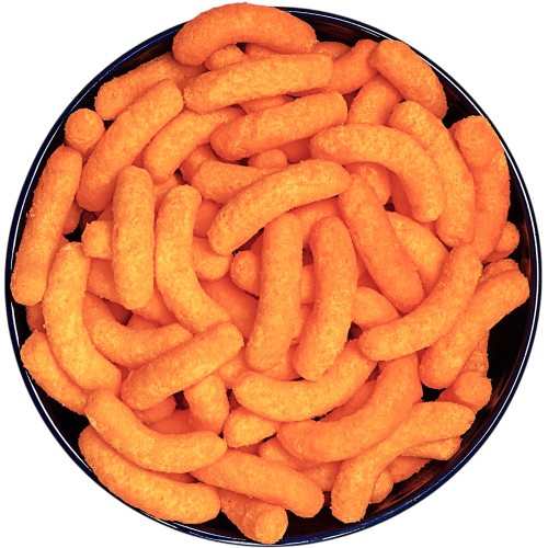 Amerykańskie Chrupki Kukurydziane Serowe Cheese Curls Baked 113g HERR'S