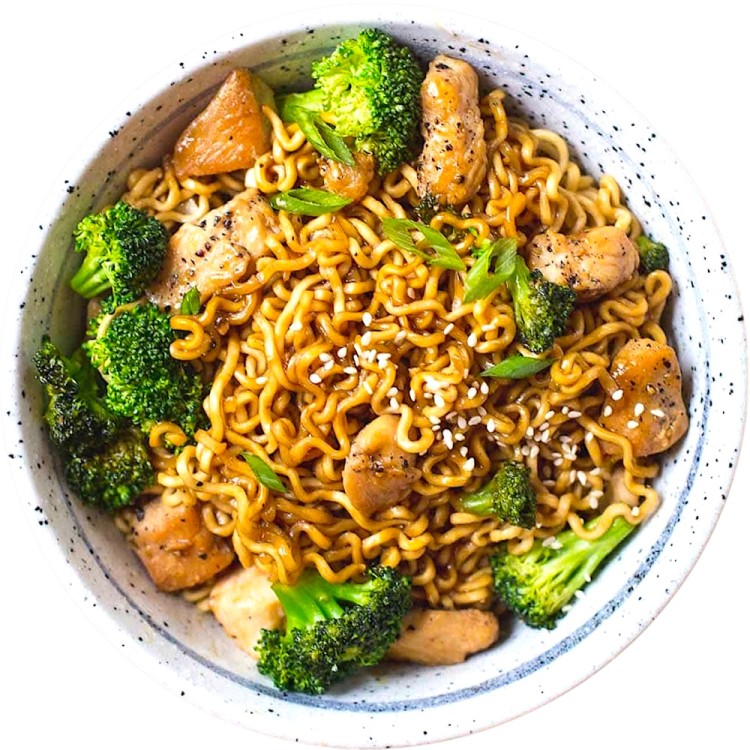 Koreański Gotowany Ramen Sojowy z Karmelem 170g KOREAN FOOD STYLE