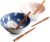 Zestaw Miseczki Chochelki i Pałeczki Do Zupy i Makaronu Ramen Motyw PINK AND BLUE EDO JAPAN