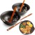 Zestaw Miseczki Chochelki i Pałeczki Do Zupy i Makaronu Ramen Motyw ANEMONE BLACK EDO JAPAN